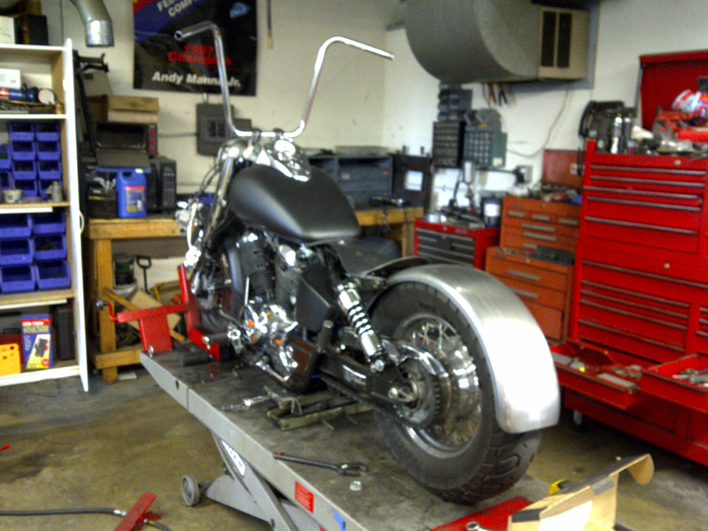 Honda 750 ace bobber #5