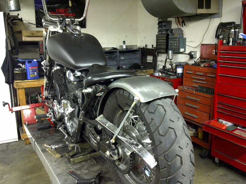 Honda 750 ace bobber #6