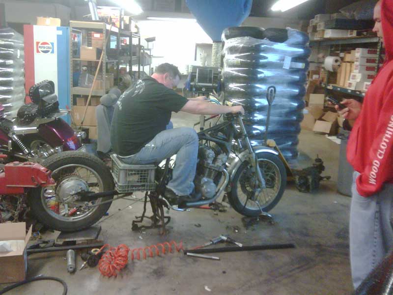 Honda 750 dohc chopper #7