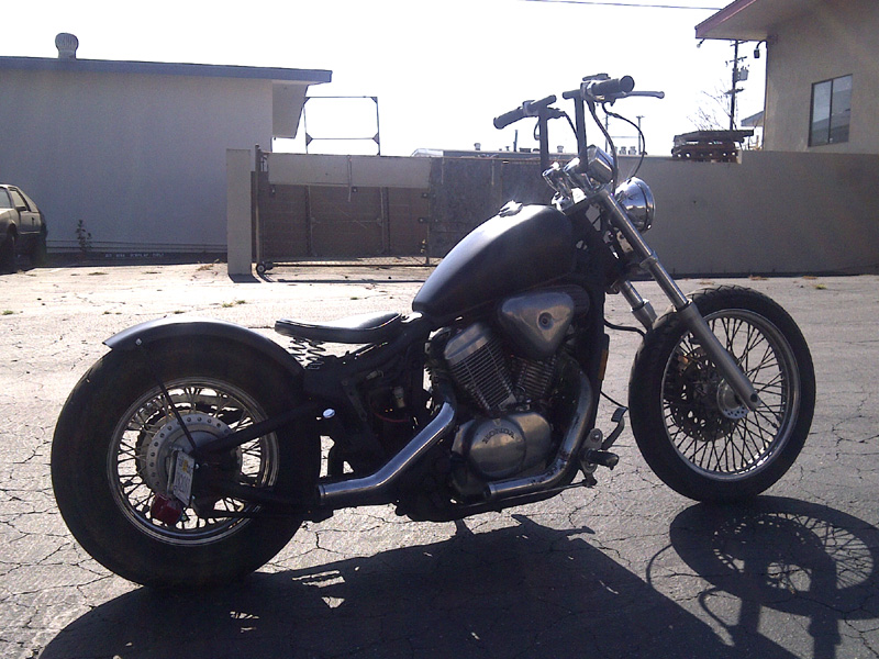 Honda vlx 600 bobber fender #3